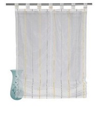 Raffrollo, Farbe gelb/grau, 1