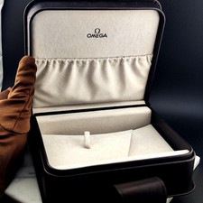 Black OMEGA Vintage Leather