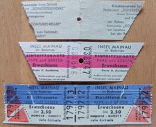 alte Eintrittskarten ca