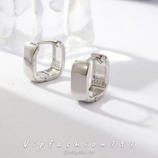 Breite Creolen Quadrat