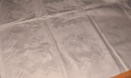 Altes damast tischdecke - altes,