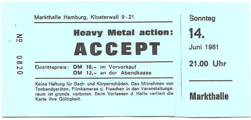 Accept concert 1981 hamburg - in,