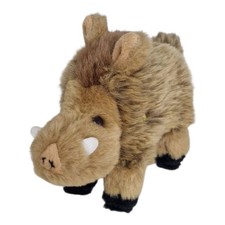 Wildschwein Stofftier Bauer Plüsch Figur Kuscheltier 