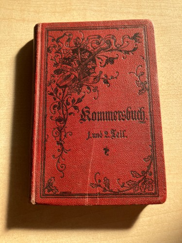 Kommersbuch und teil - kommersbuch,