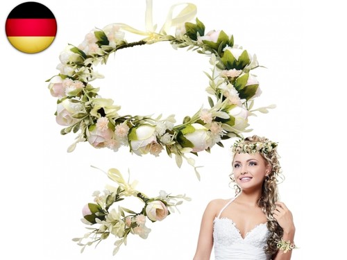 Blumenkranz haare oktoberfest - blumenkranz,