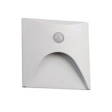 LED Wandeinbauleuchte EXIN Bewegungsmelder 4000K Treppenleuchte IP65 230V weiß