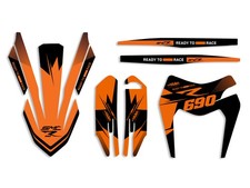Aufkleber kompatibel mit KTM