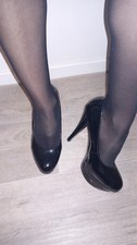 Sexy Lack Pumps Oft Getragen