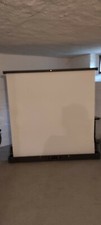 Stella Leinwand Kofferleinwand Diawand Heimkino 160 x 160 Vintage antik