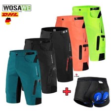 Herren Fahrradhose Motocross MTB Downhill Sommer atmungsaktiv Sporthose kurz ✅