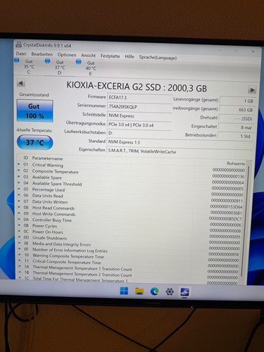 Kioxia exceria ssd - m.2,