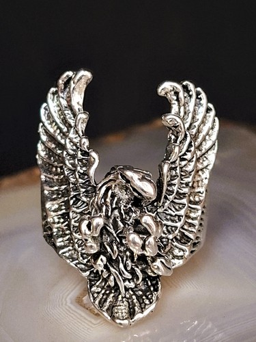 Ring edelstahl adler biker - ring,