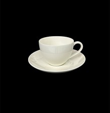 Villeroy Boch Basic White Kaffeetasse mit Untertasse Mehr Da 