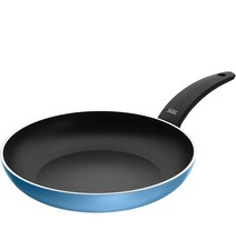 Silit Belluna Bratpfanne 28 cm Induktion beschichtet Aluminium Antihaft blau