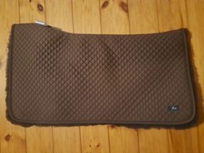 Westernpad braun 80x80