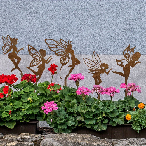 Gartendeko edelrost rostige - gartendeko,