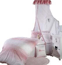 Curt Bauer Baby Bettwäsche für Mädchen Bär rosa  40 x 60 /100 x 135 cm 