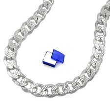 Halskette Panzerkette flach