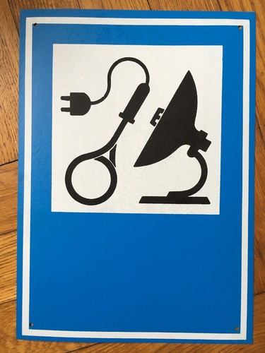 Schild ddr tauchsieder - ddr,