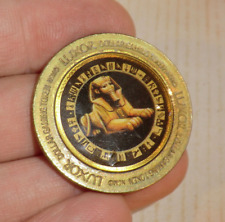 JETON Las Vegas Nevada LUXOR NCM 1 Dollar GAMING TOKEN 37mm SPHINX Pyramide