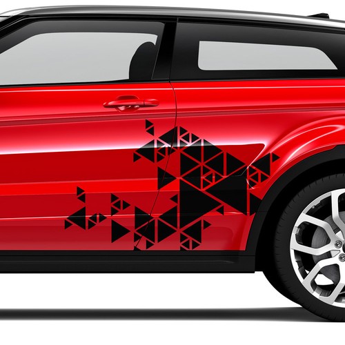 Seitendekor auto aufkleber - auto,