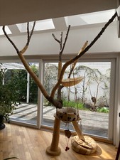 Katzenbaum Kratzbaum deckenhoch XXL Eigenbau Stabil