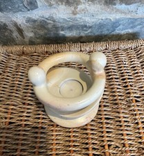 Speckstein Schaukel Teelichthalter (10 cm Durchmesser)