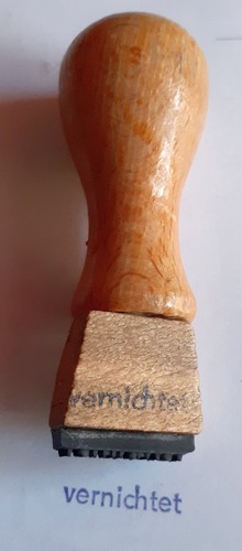 Alter ddr stempel - alter,