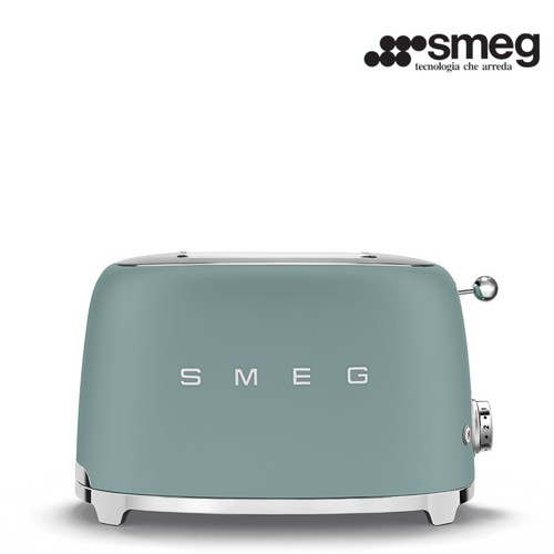 Smeg slice toaster - smeg, emerald