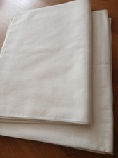  Leinentücher 150 x 220 cm Sehr feines Leinen. (Bettlaken)