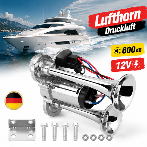 600db 12v lufthorn - 600db,
