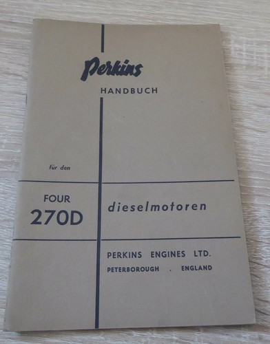 Perkins four 270d dieselmotor - 270d,
