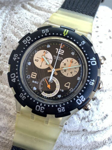 Swatch aqua chrono sbk114 - aqua,