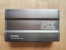 MTX Audio TX480D - 480 Watt - 4 Kanal Class-D Auto Endstufe