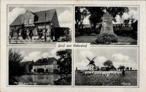 Hohndorf im - ak,