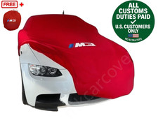 Rote Autoabdeckung für BMW M3