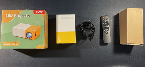Pvo led projector mini - pvo,