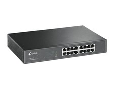 TP-Link TL-SG1016D 16-Port Gigabit Netzwerk Unmanaged Switch (Rackmount, 32Gbit/