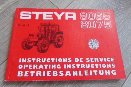Steyr schlepper 8065 8075 - steyr,