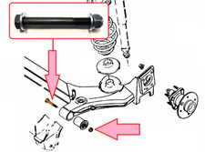 OPEL Astra F Cabrio Schraube