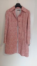 Sisley Benetton Mantel, Rosa Prokat, Gr 40, Hingucker, Wie Neu