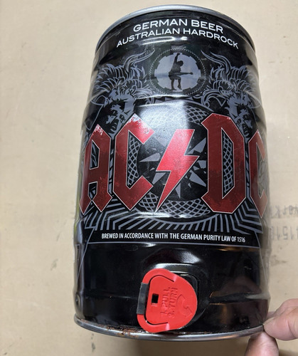 Bierdose rock or bust - ac/dc, 5
