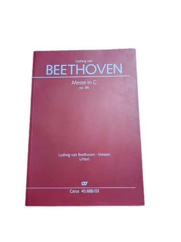 Beethoven messe dur - beethoven-messe, c-dur