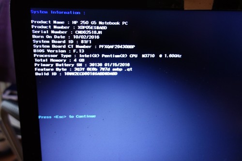 Notebook 250 ram - 250,