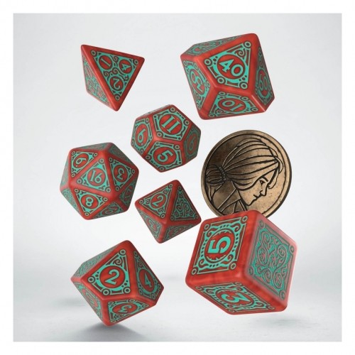 The witcher dice set - set,