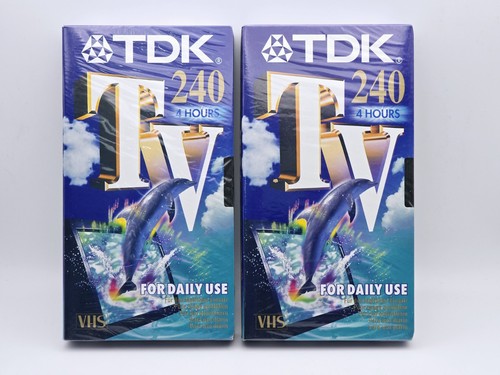 Tdk 240 vhs kassetten - tv,