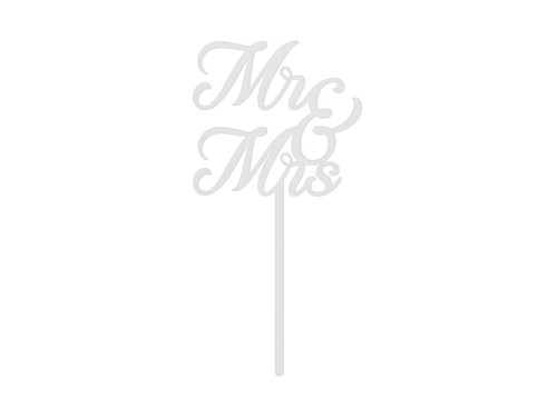 Cake topper mrs hochzeit - cake, &