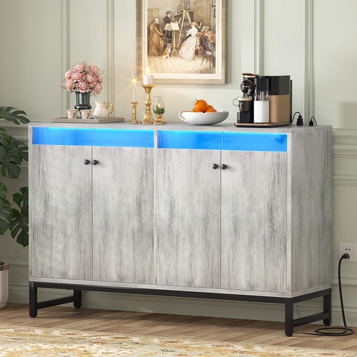 White oak sideboard - white,