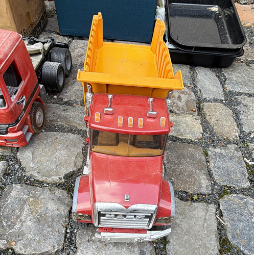 Spielzeug lkw kipper rot - spielzeug-lkw,