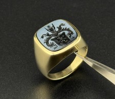 Siegelring 585 Gelbgold 14